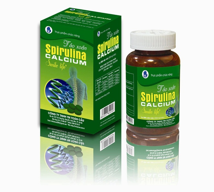 Tảo Spirulina Calcium - Thực Phẩm Chức Năng Toàn Cầu - Công Ty TNHH TM Toàn Cầu